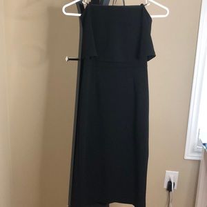 Dynamite BLACK MIDI DRESS
